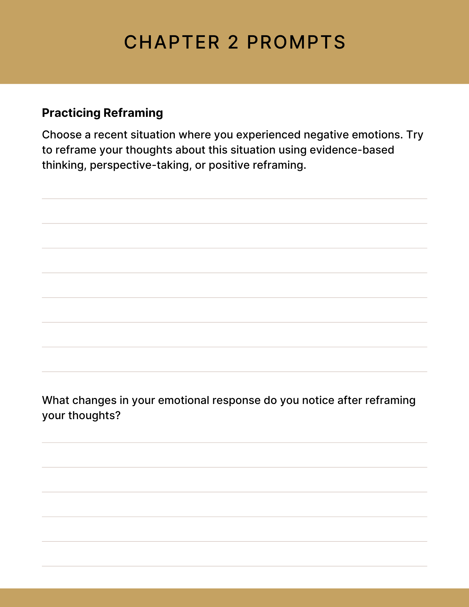 The Emotional Regulation Mastery Workbook