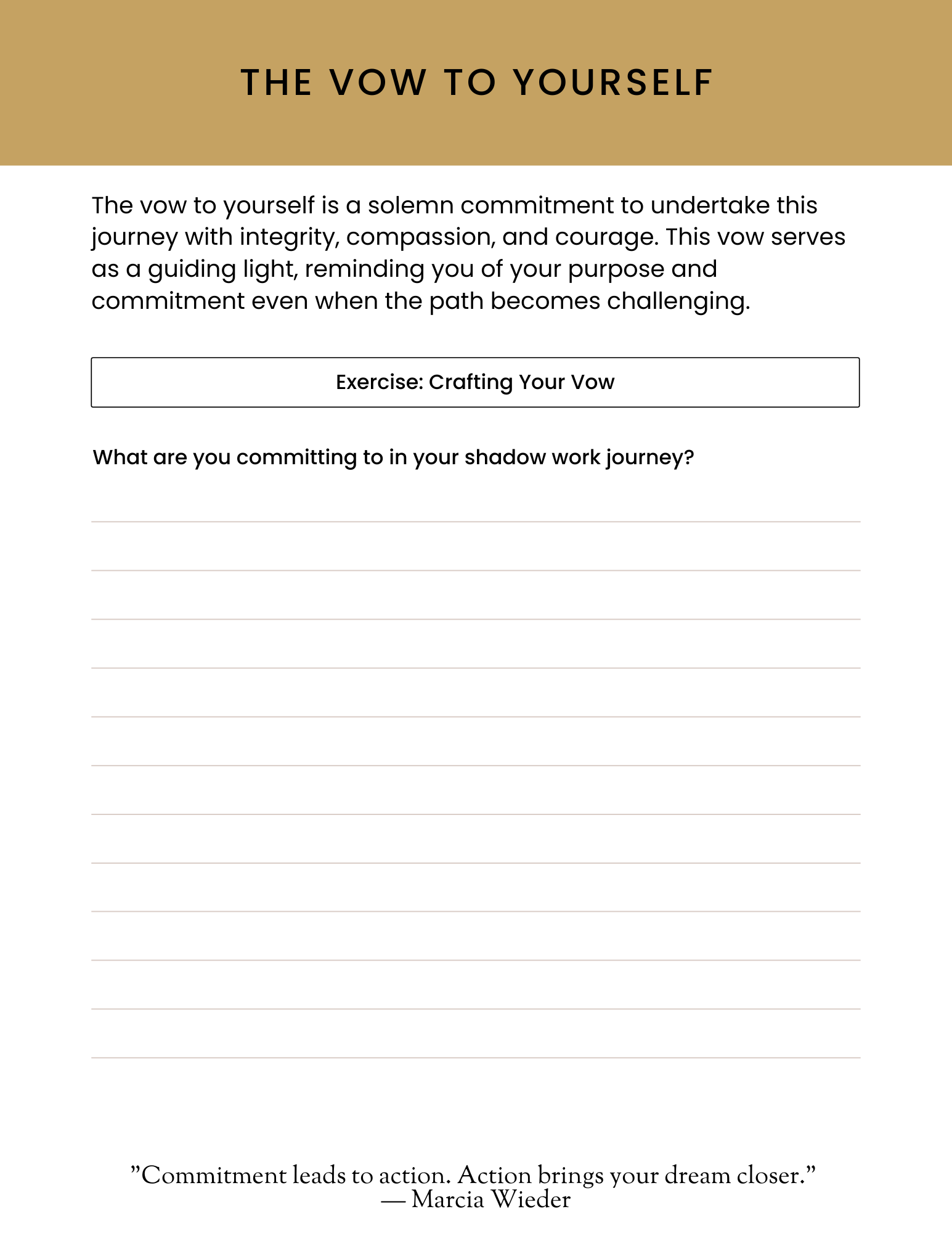 The Shadow Work Journal & Planner