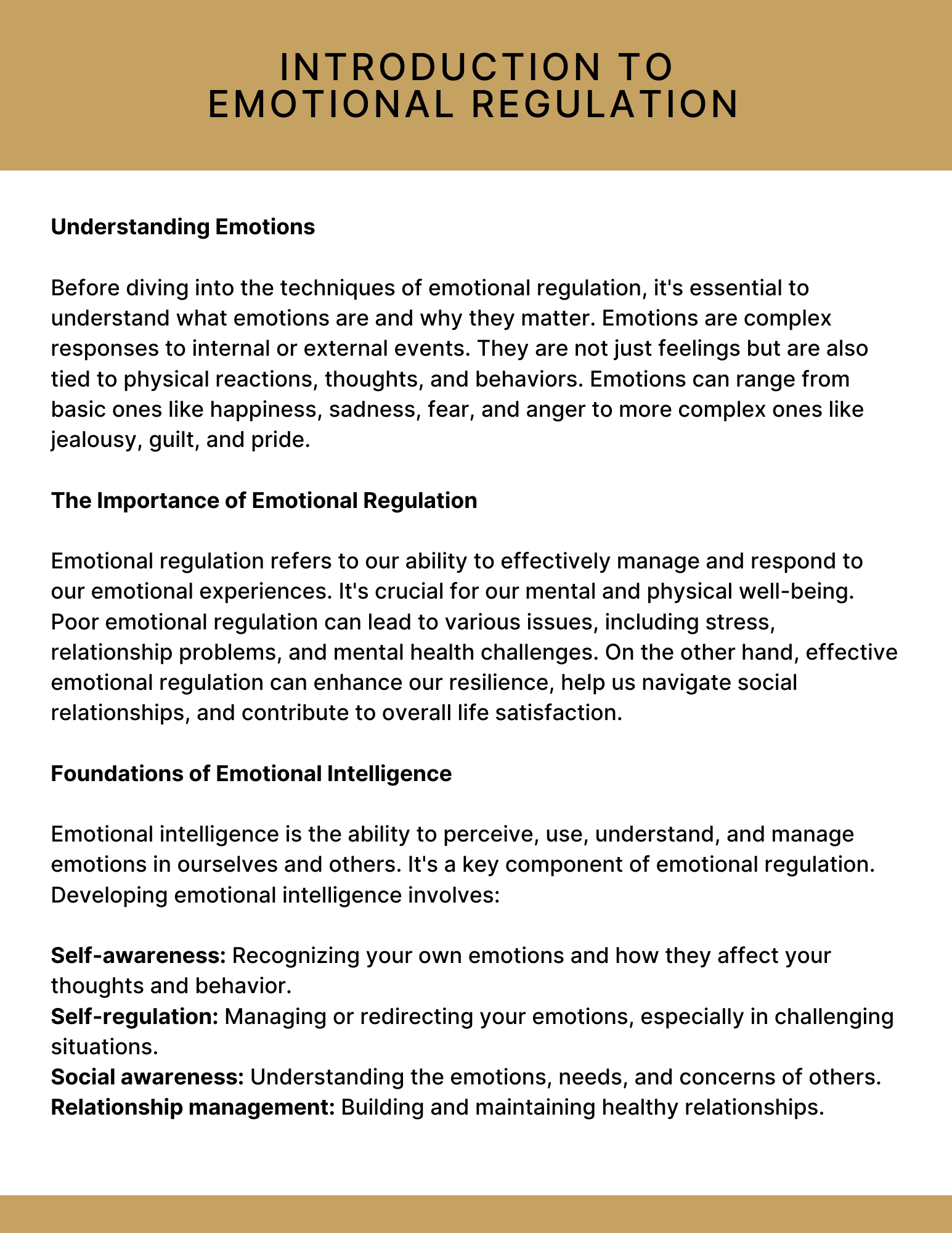 The Emotional Regulation Mastery Workbook