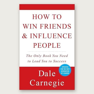 Cover of How to Win Friends & Influence People by Dale Carnegie