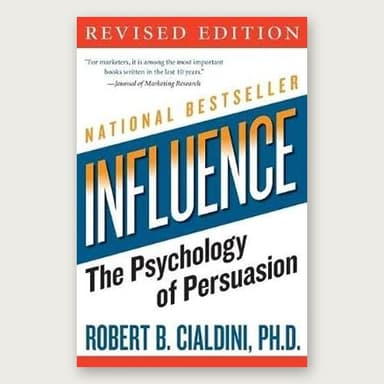 Cover of Influence: The Psychology of Persuasion by Robert B. Cialdini