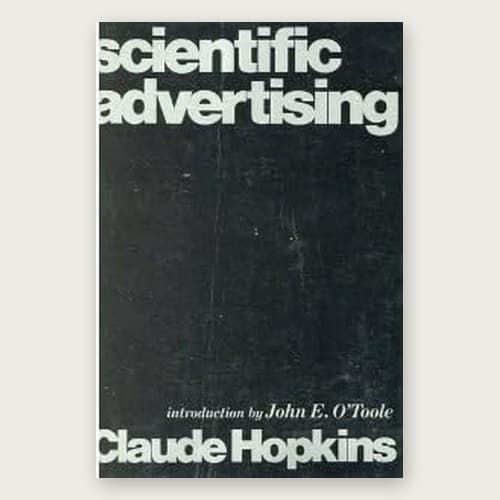Cover of Scientific Advertising by Claude C. Hopkins