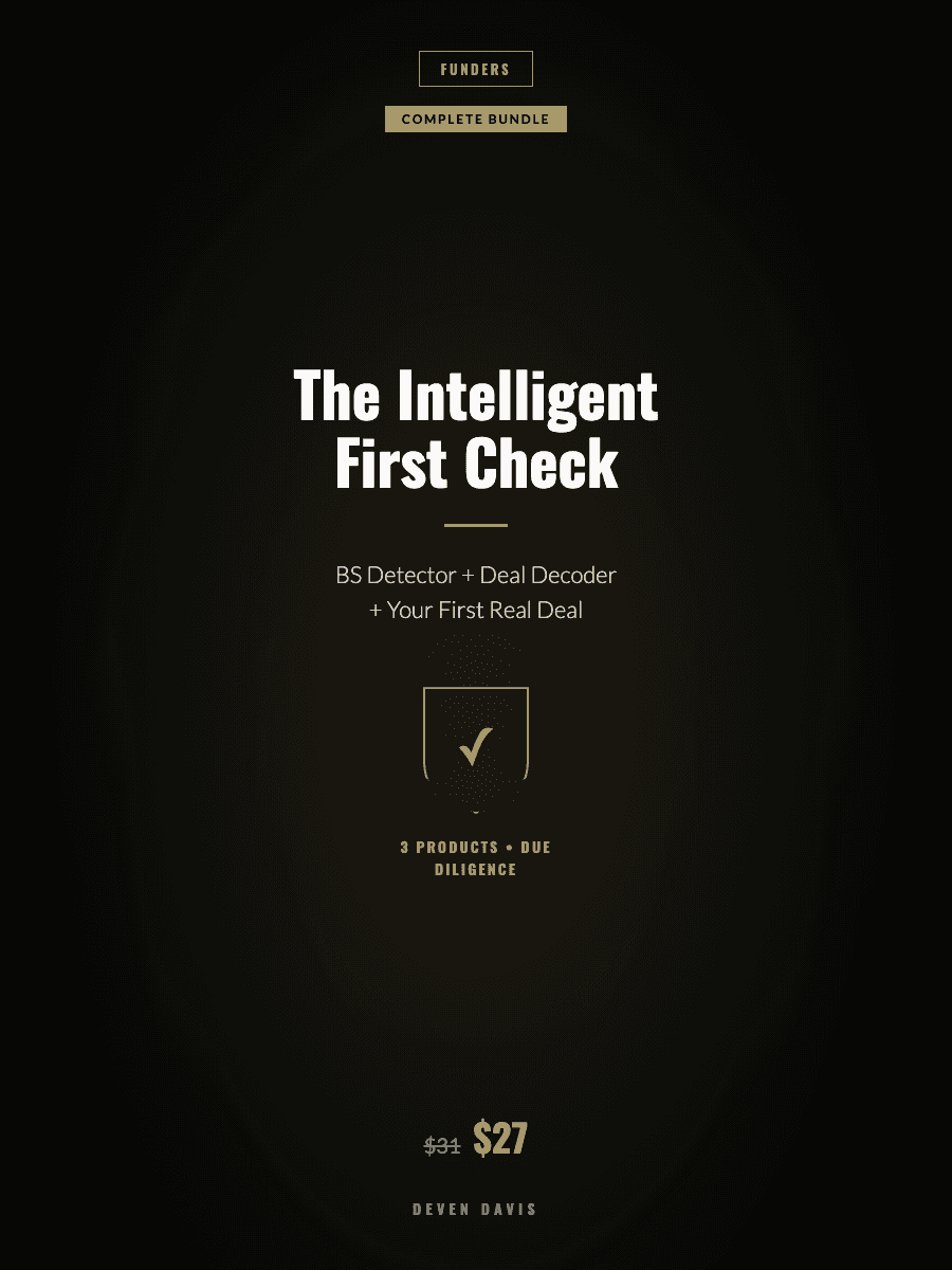 The Intelligent First Check