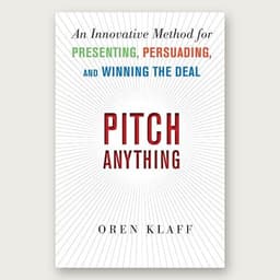 Cover of Pitch Anything by Oren Klaff