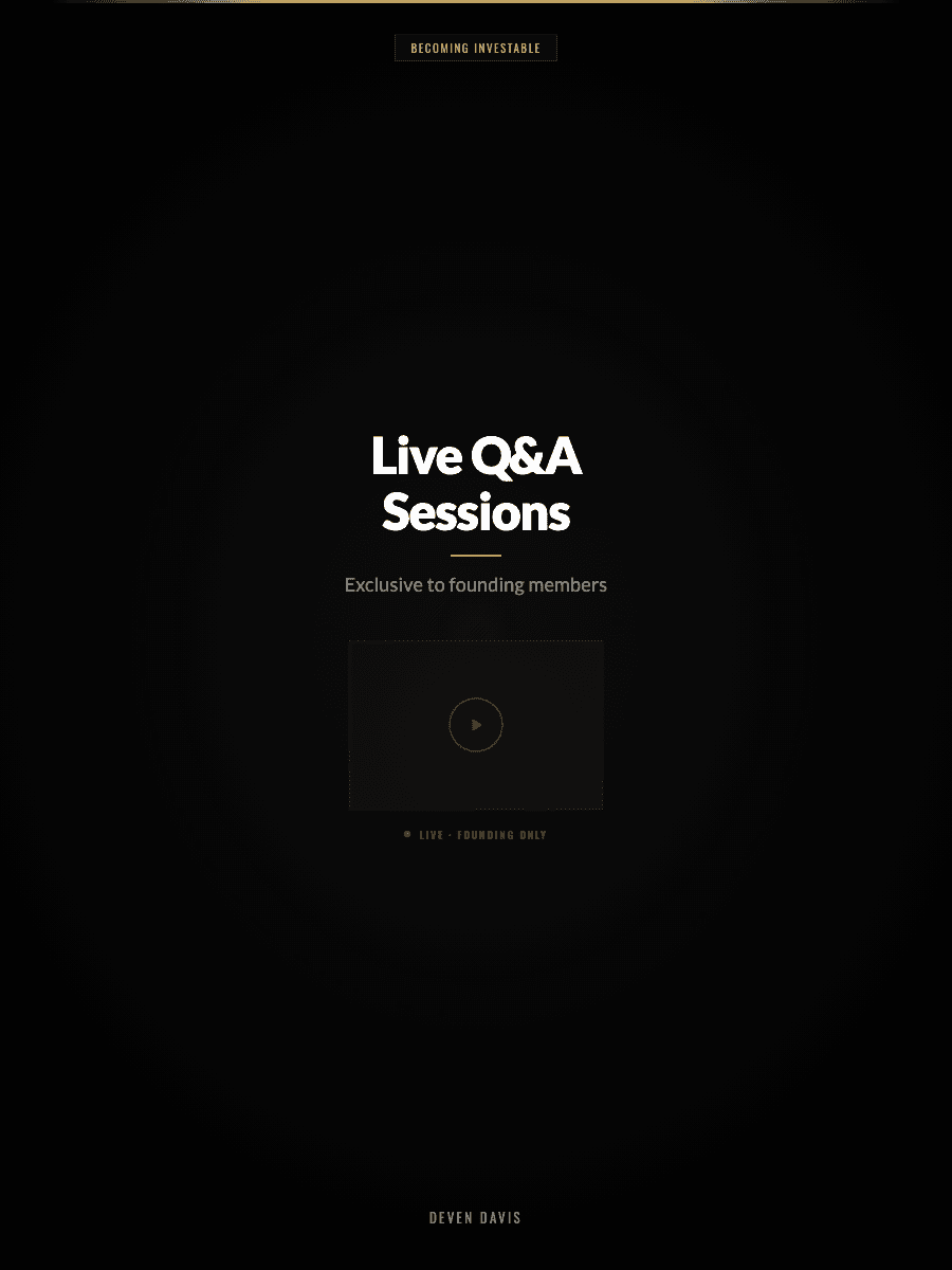 Live Q&A Sessions