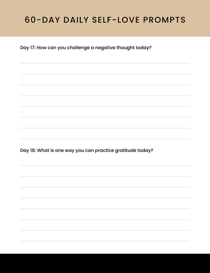 The Self-Love Workbook & Journal