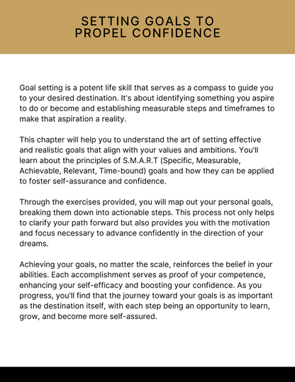 The Self-Confidence Workbook
